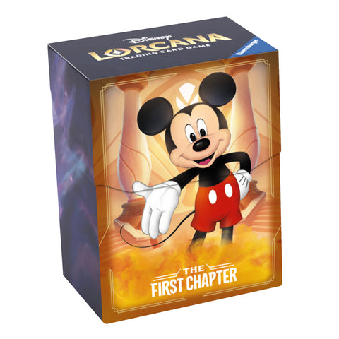 Deck Box: Disney Lorcana- The First Chapter- C: Mickey Mouse