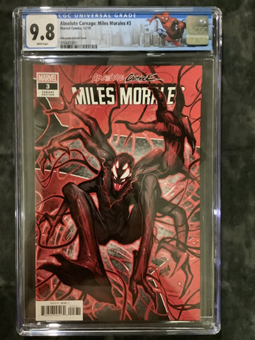 Absolute Carnage: Miles Morales #3 CGC 9.8 50007