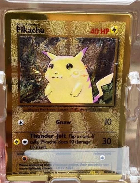 Pikachu 58/102 - Pokemon Promo Cards - Pokemon
