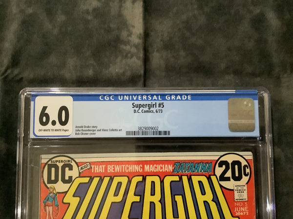Supergirl #5 CGC 6.0 9002