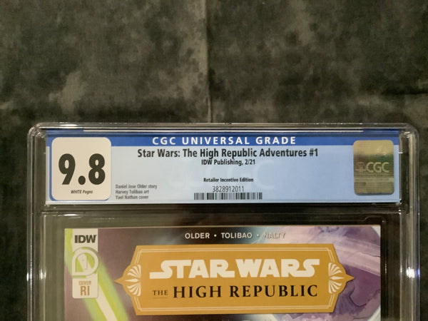 Star Wars: The High Republic Adventures #1 CGC 9.8 12011