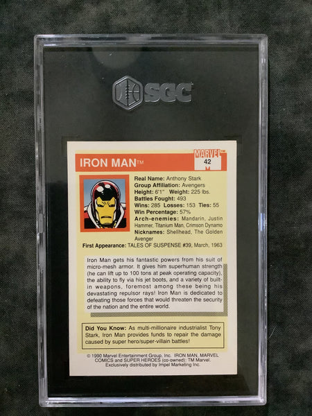 1990 Iron Man SGC 9 837