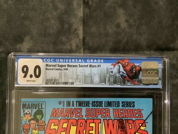 Marvel Super Heroes Secret Wars #1 CGC 9.0 13003