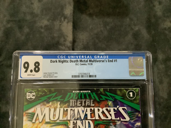Dark Nights: Death Metal Multiverse's End #1 CGC 9.8 6018