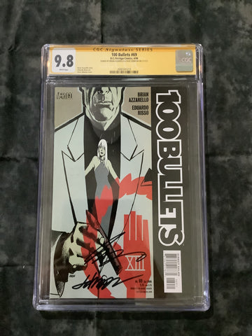 100 Bullets #69 Signed CGC 9.8 1019