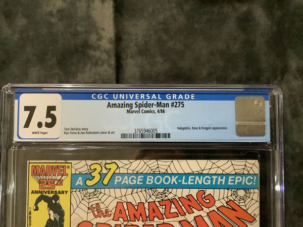 Amazing Spider-Man #275 CGC 7.5 6005