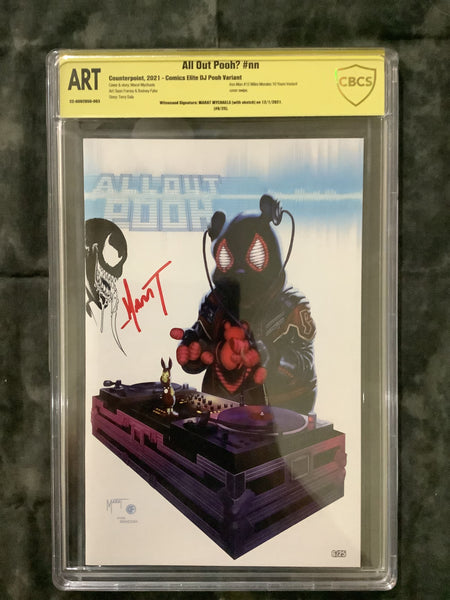 Signed All Out Pooh? #nn CBCS ART 0-003