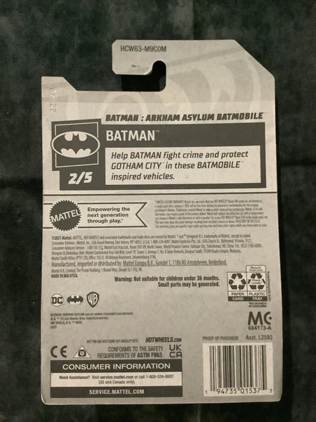 Batman: Arkham Asylum Batmobile