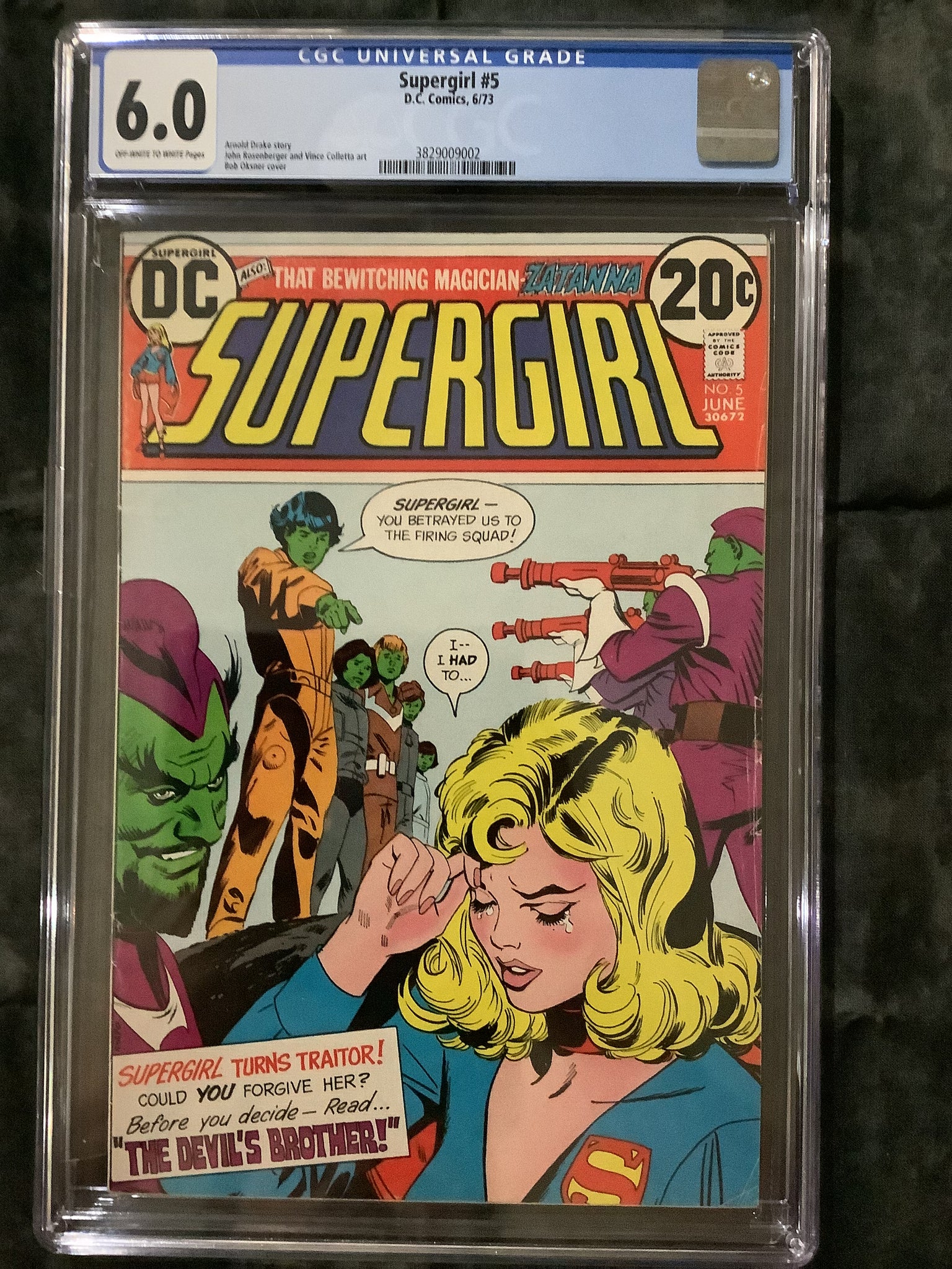Supergirl #5 CGC 6.0 9002