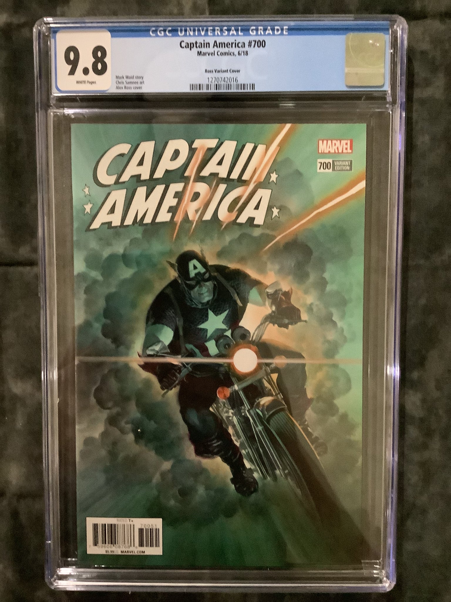 Captain America #700 CGC 9.8 42016