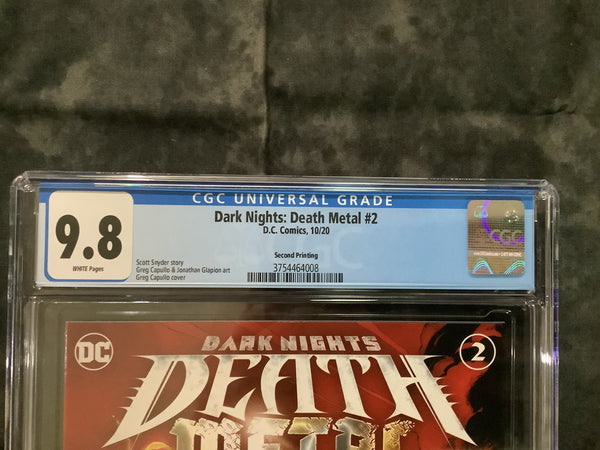 Dark Nights: Death Metal #2 CGC 9.8 4008