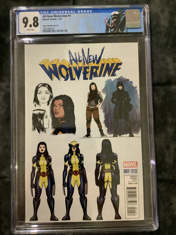 All-New Wolverine #1 CGC 9.8 8010