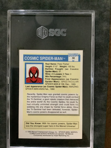 1990:Cosmic Spider-Man SGC 8.5 504