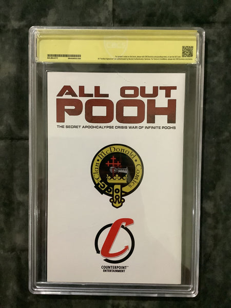 Signed All Out Pooh? #nn CBCS 9.8 6-024