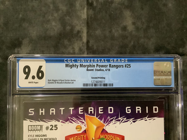 Mighty Morphin Power Rangers #25 CGC 9.6 09011