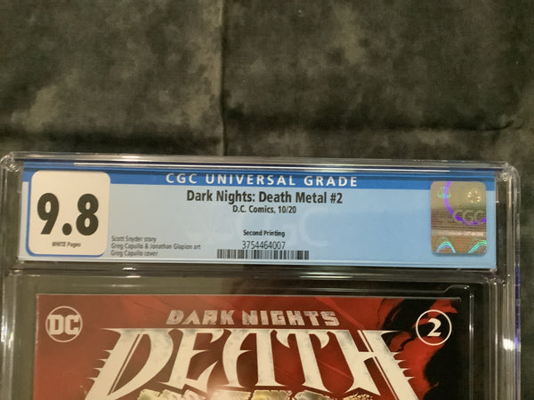 Dark Nights: Death Metal #2 CGC 9.8 4007