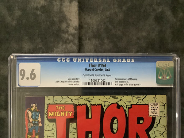 Thor #154 CGC 9.6 31002