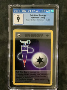 Full Heal Energy (2000) CGC 9 4036