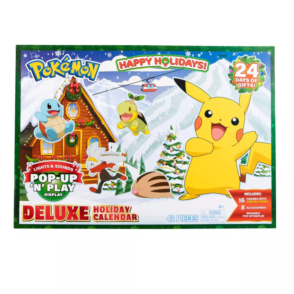 Pokémon Deluxe Holiday Calendar 2023 Battle Figure Multipack