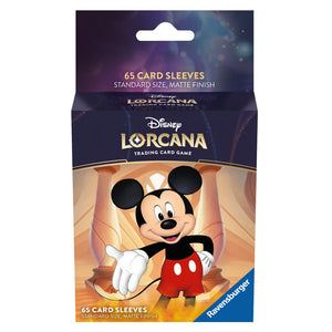 Card Sleeves: Disney Lorcana- The First Chapter Card Sleeve Pack C: Mickey Mouse