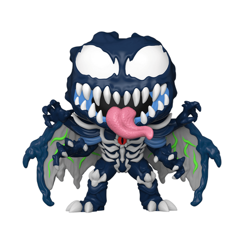 POP Marvel: Monster Hunters - Venom Funko Vinyl Figure (Bundled with Compatible Box Protector Case), Multicolored, 3.75 inches