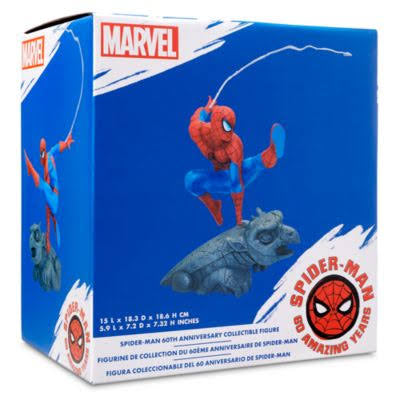 DISNEY PARKS MARVEL SPIDER-MAN 60TH ANNIVERSARY COLLECTIBLE FIGURE NEW WITH BOX