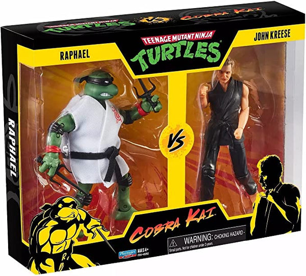 Teenage Mutant Ninja Turtles vs. Cobra Kai Raph vs. John Kreese 2 Pack