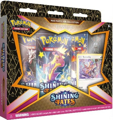 Pokémon  TCG: Shining Fates Mad Party Pin Collections - Bunnelby