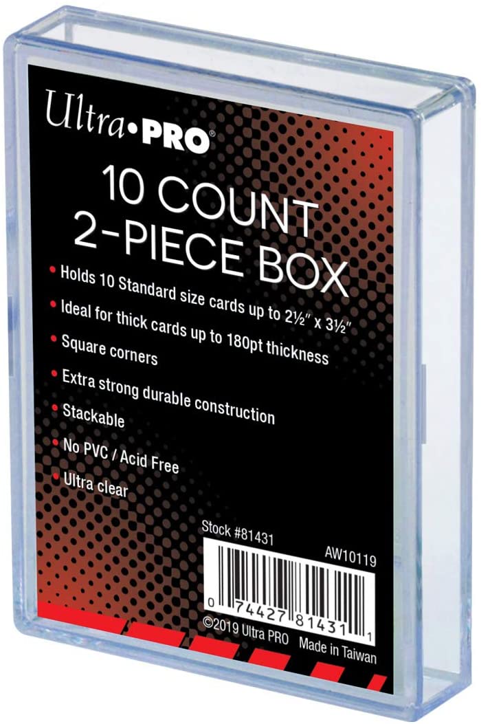 Ultra Pro 10 Count 2-Piece Box