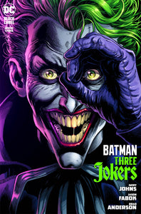BATMAN THREE JOKERS #3 COVER A JASON FABOK JOKER