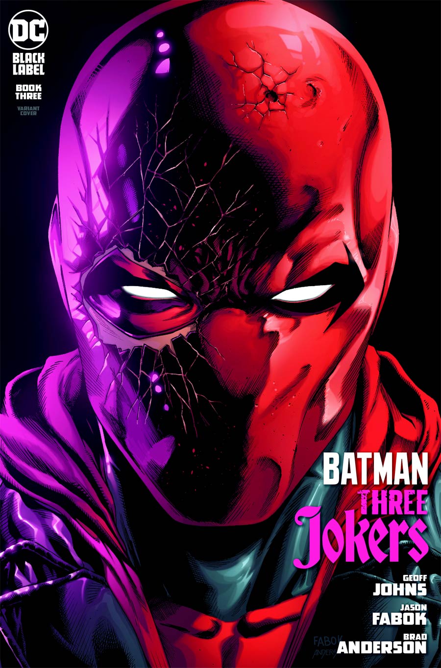 BATMAN THREE JOKERS #3 COVER B JASON FABOK RED HOOD VARIANT