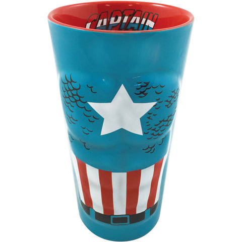 Captain America Ceramic Glass (blue)