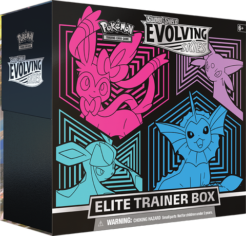 Pokémon ETB: Evolving Skies Elite Trainer Box