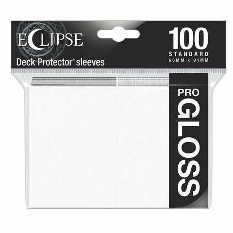 Eclipse Gloss Standard Sleeves - Arctic White