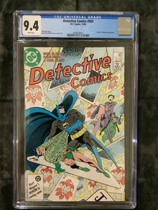 Detective Comics #569 CGC 9.4 25011