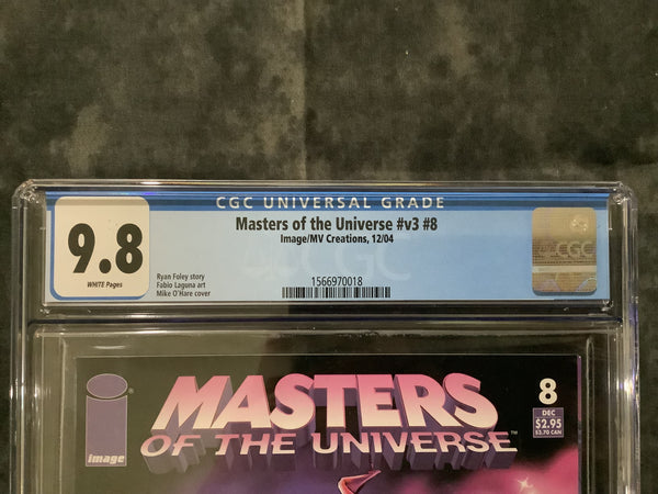 Masters of the Universe #v3 #8 CGC 9.8 70018