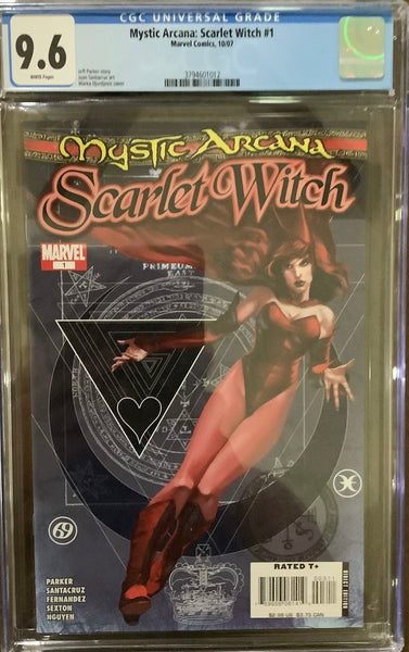 Mystic Arcana: Scarlet Witch #1 Marvel Comics, 10/07 CGC 9.6