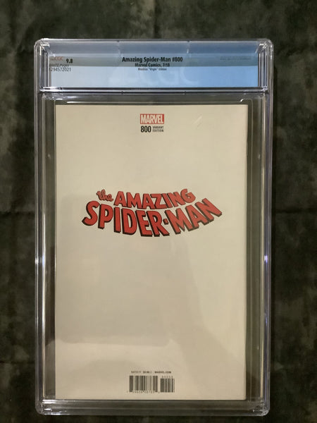 Amazing Spider-Man #800 CGC 9.8 72021