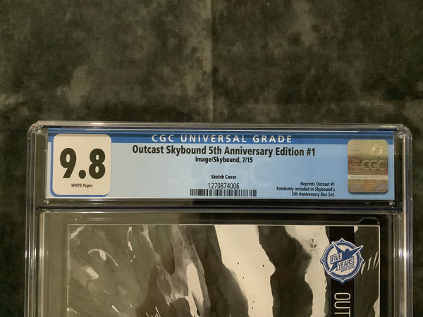 Outcast Skybound 5th Anniversary Edition #1 CGC 9.8 74006
