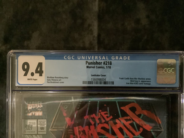 Punisher #218 CGC 9.4 98004