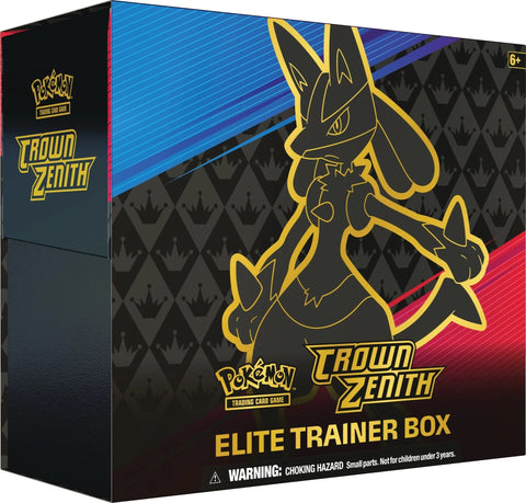 Pokémon  ETB: Crown Zenith Elite Trainer Box