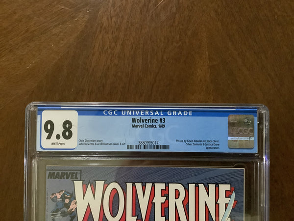 Wolverine #3 9.8