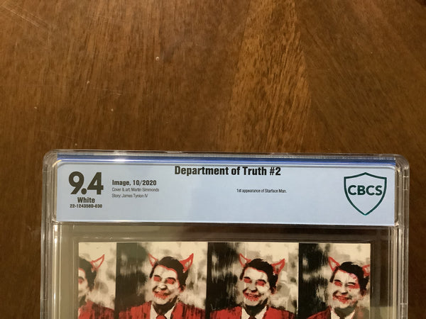 Department of Truth #2 CBCS 9.4 030
