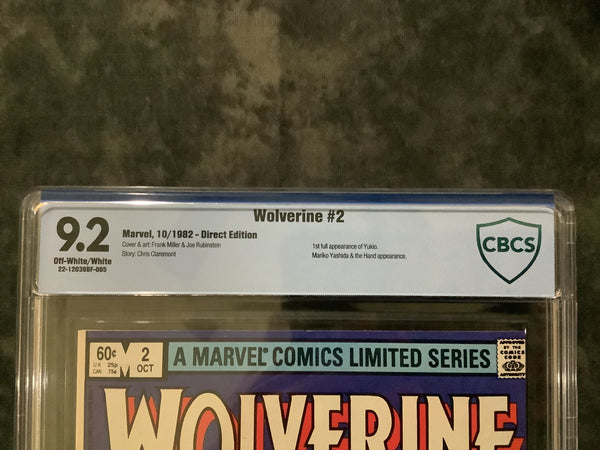 Wolverine #2 CBCS 9.2