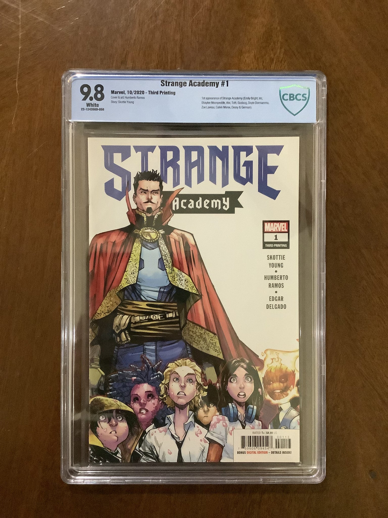 Strange Academy #1 CBCS 9.8