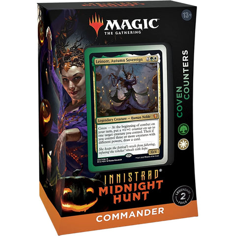 Magic the Gathering Midnight Hunt Commander Deck Coven Counters