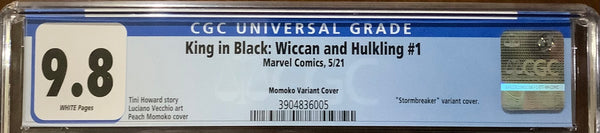 King in Black: Wiccan and Hulkling #1 Marvel Comics, 5/21 CGC 9.8