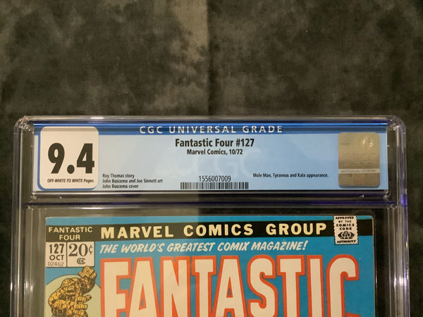 Fantastic Four #127 CGC 9.4 07009