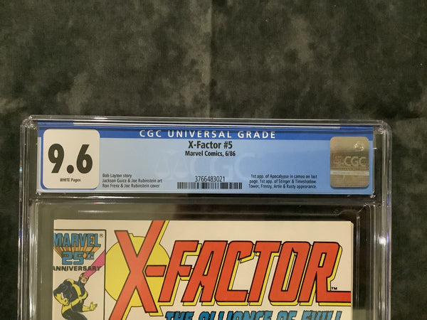 X-Factor #5 CGC 9.6 83021