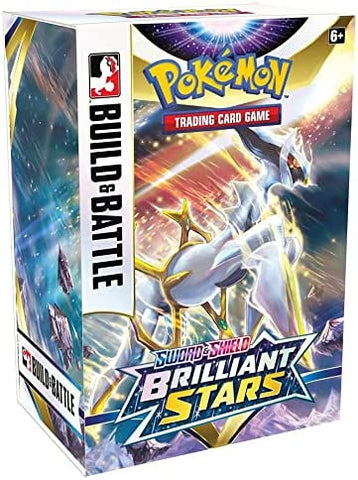Pokemon Sword and Shield Brilliant Stars Build and Battle Box - 4 Booster Packs